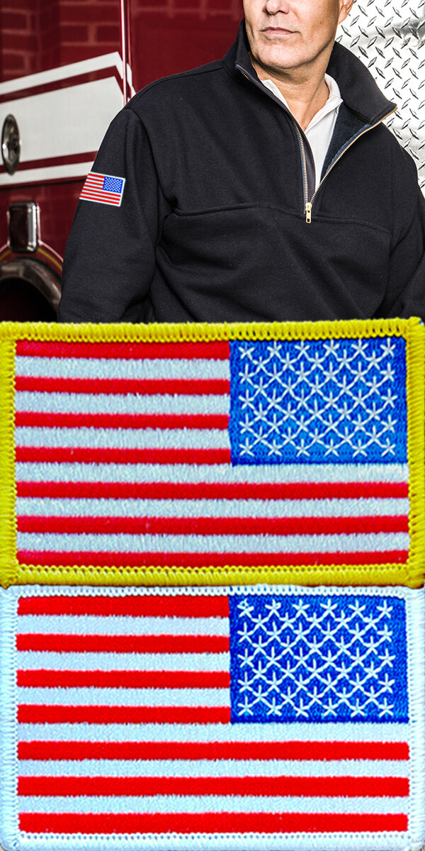 Big American Flag Patches – Some Brief History – The Full 9