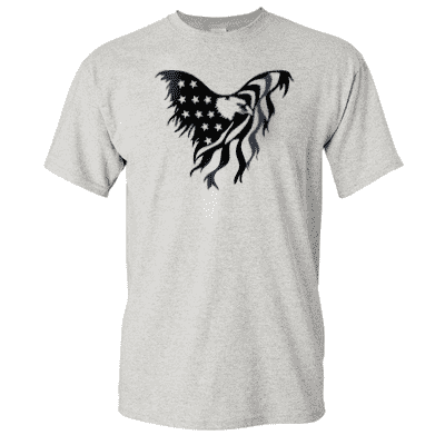 Patriotic Eagle Funny Men's T-Shirt