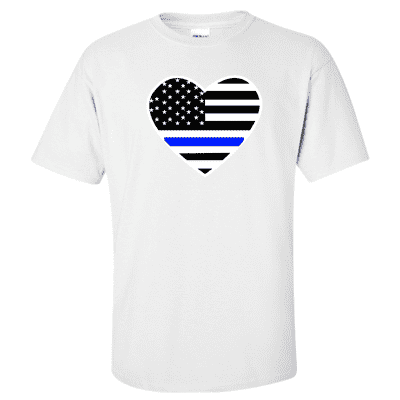 thin blue line t shirt designs