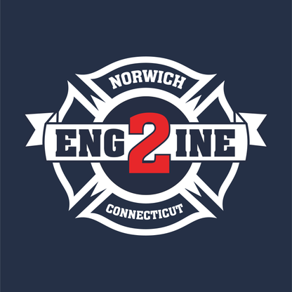 America Flag With Slogan Design, Firefighter T-Shirt