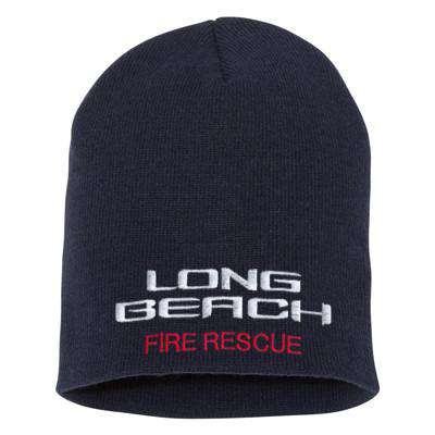 Beach Style Design, Firefighter Cuffless Beanie