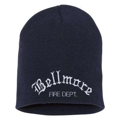 Old English Letter Design, Firefighter Cuffless Beanie