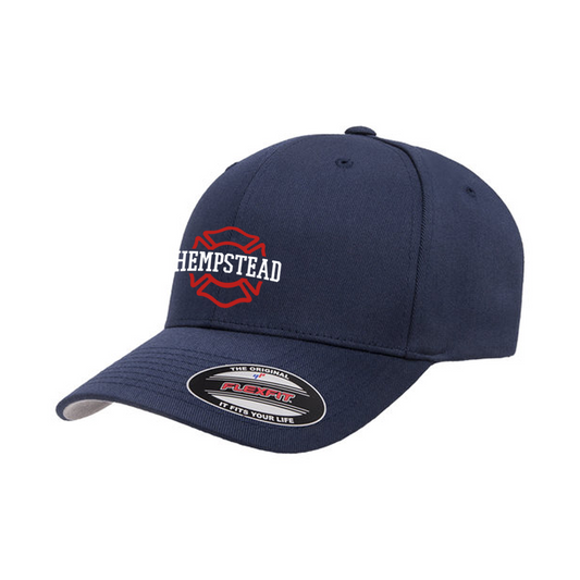 Blockout Maltese Design, Fire Department Flex-fit Hat