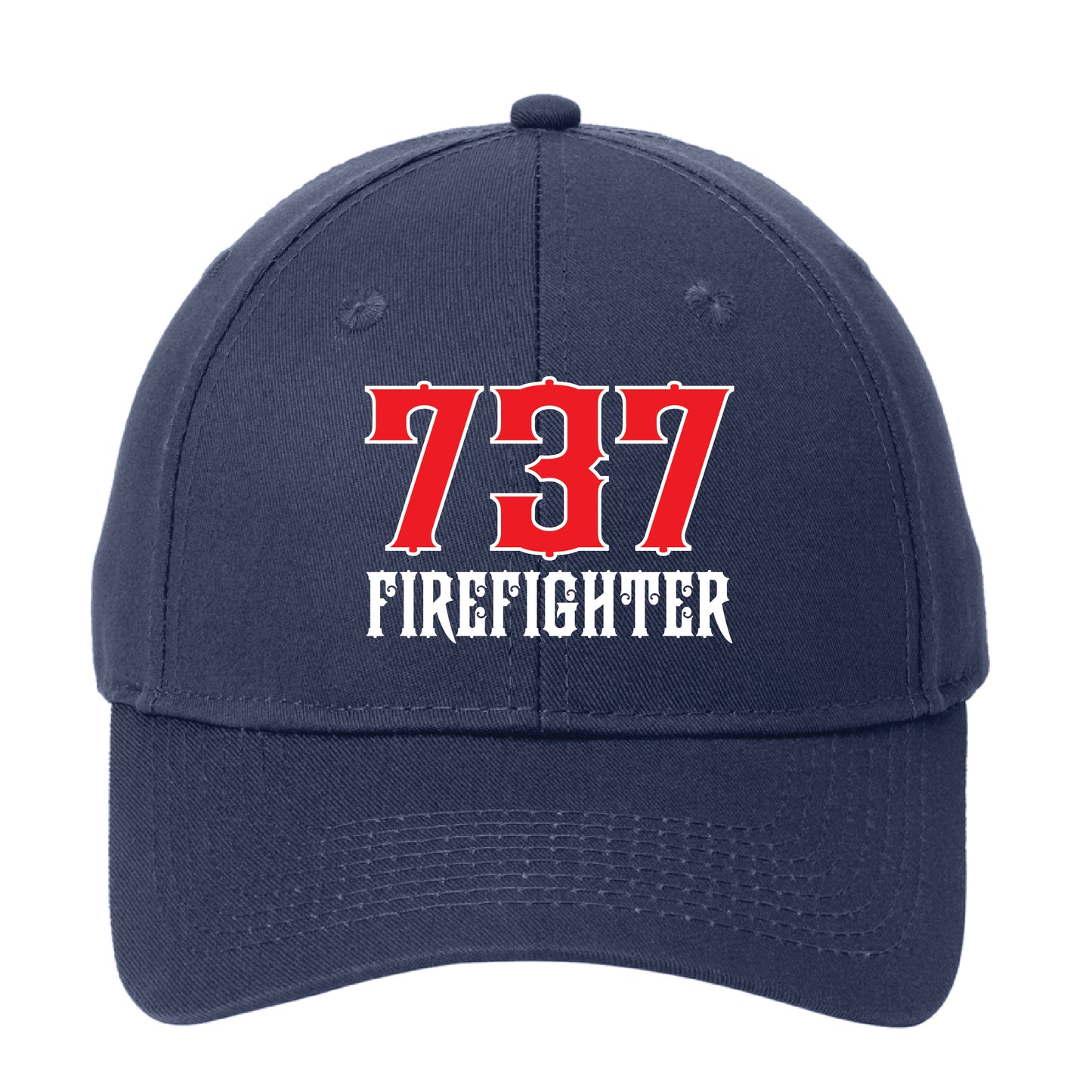 Firefighter Number, Fire Department Adjustable Hat