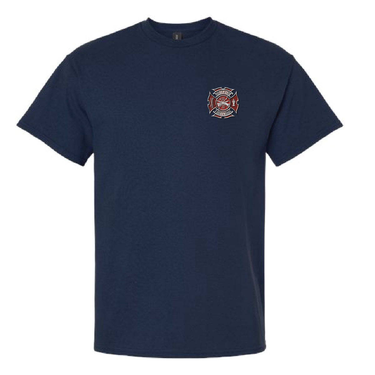 Medieval Maltese Design, Firefighter T-Shirt