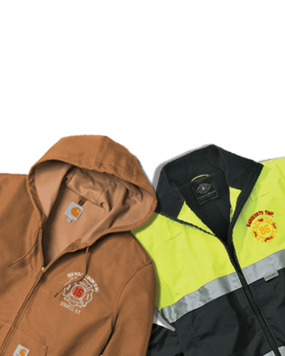 Firefighter Jackets & Sweatshirts with Custom Maltese Cross – Fire