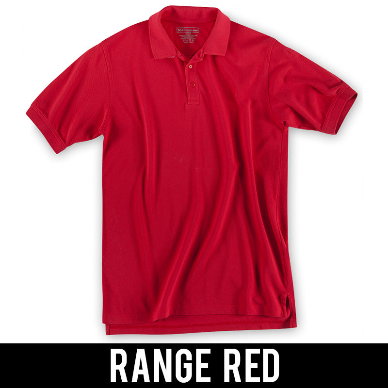 5.11 Tactical Professional Long-Sleeve Polo - Range Red